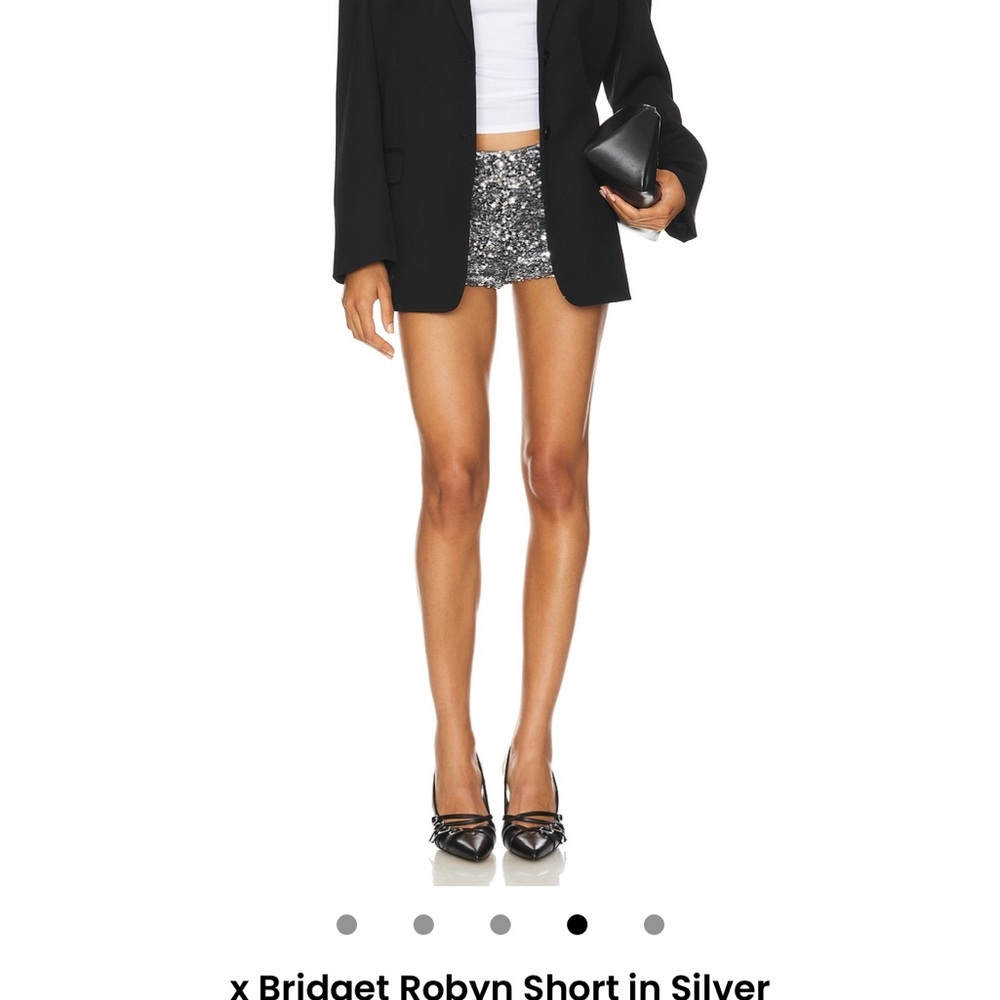 Lovers and friends x Bridget Robyn short in silver